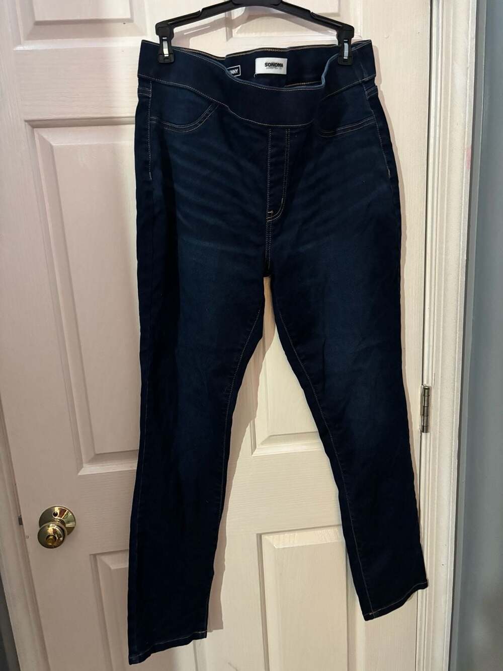Sonoma Goods For Life Skinny Denim Jeans Size 18R Dark Wash